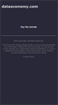 Mobile Screenshot of dataeconomy.com